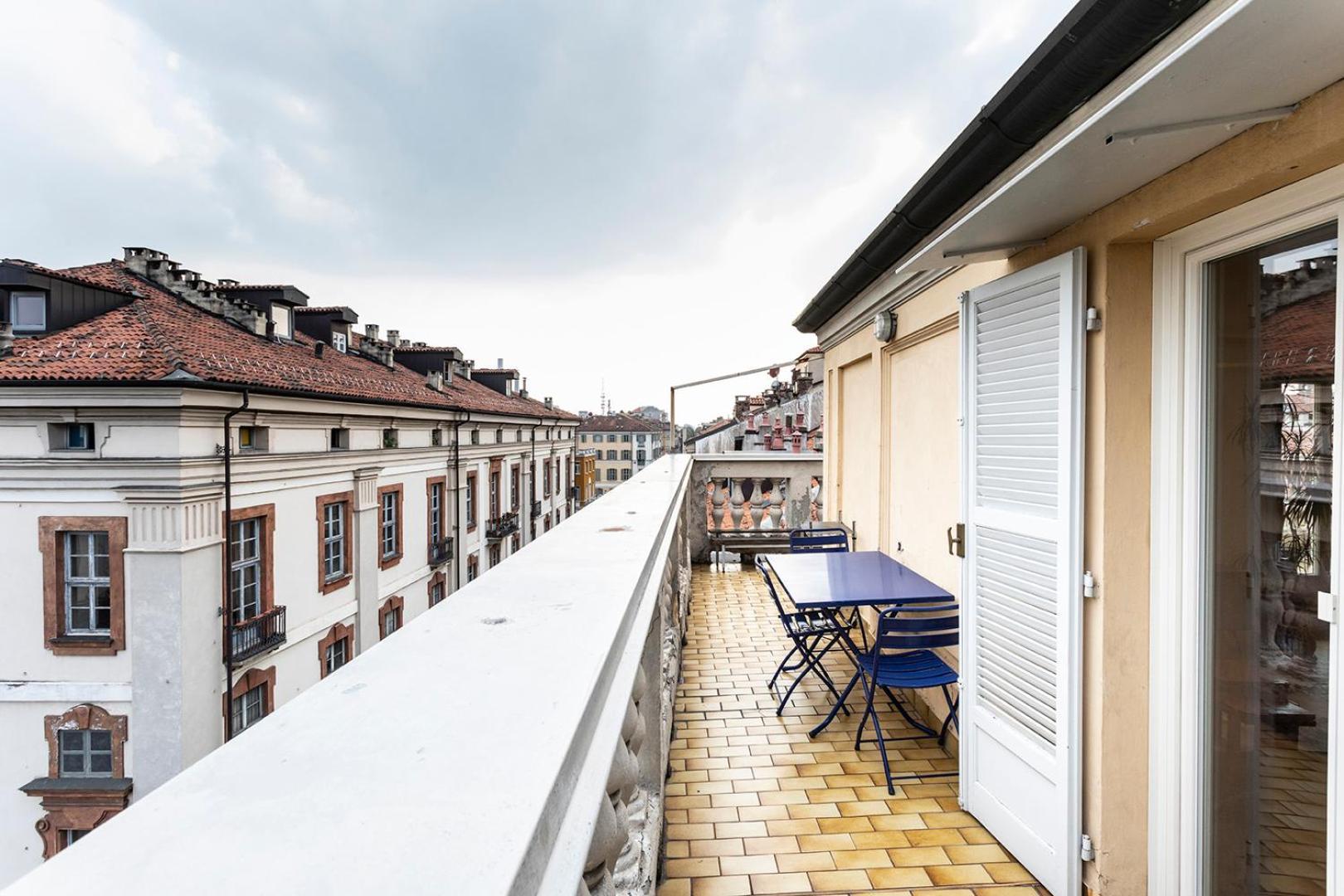 Attico Con Vista Sulla Consolata Appartement Turin
